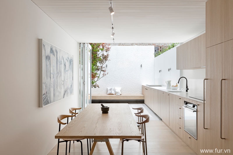 linear kitchen design