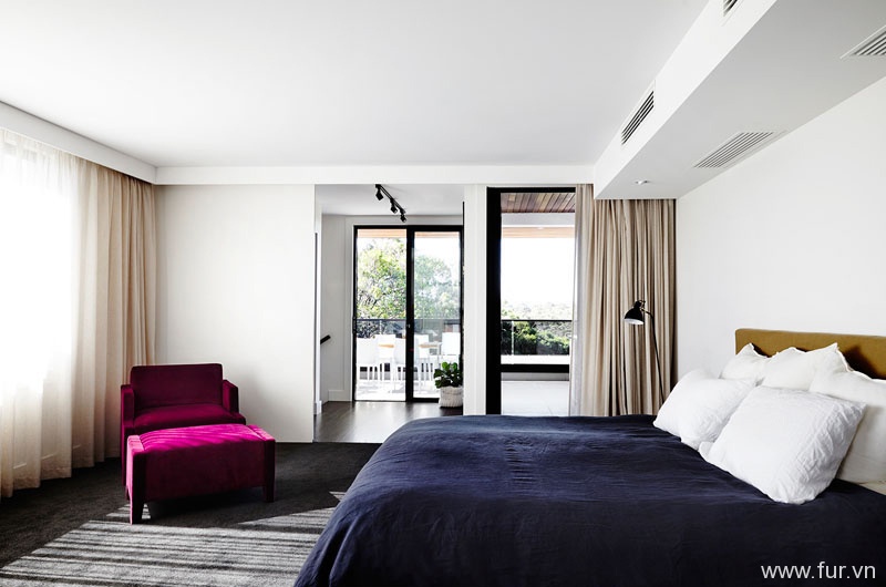 Toorak House bedroom