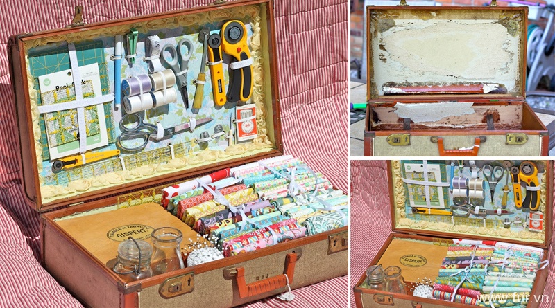 Vintage Sewing Case