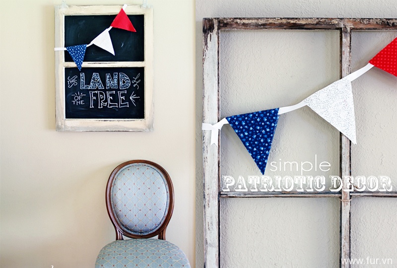 Patriotic Decor Home Tour