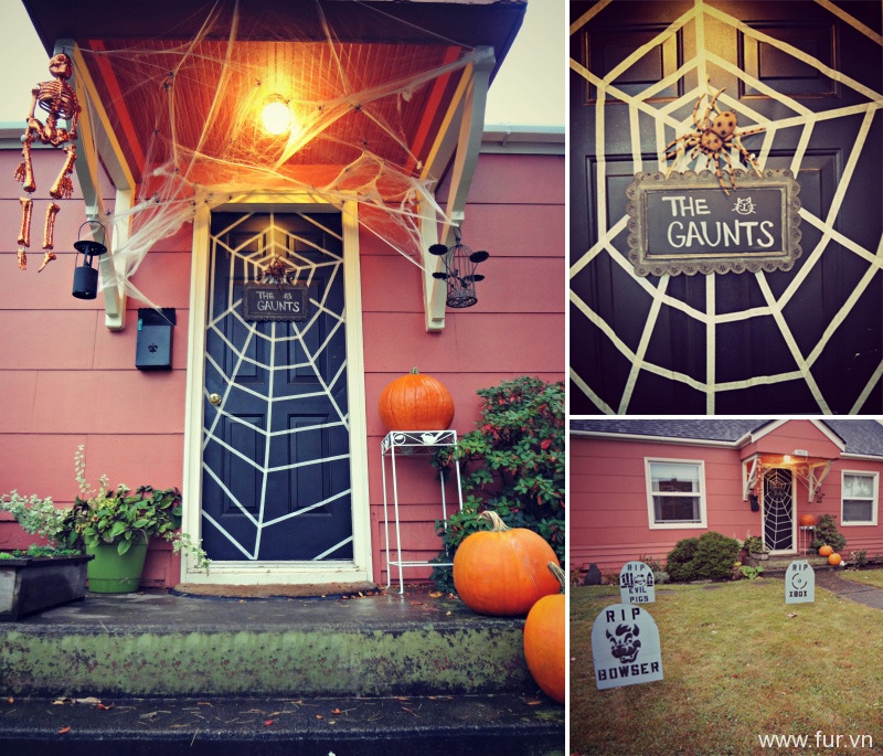 Halloween Front Door