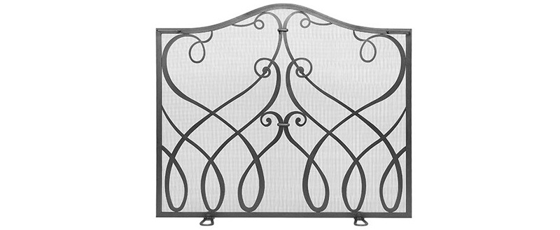 Iron Fireplace Screen