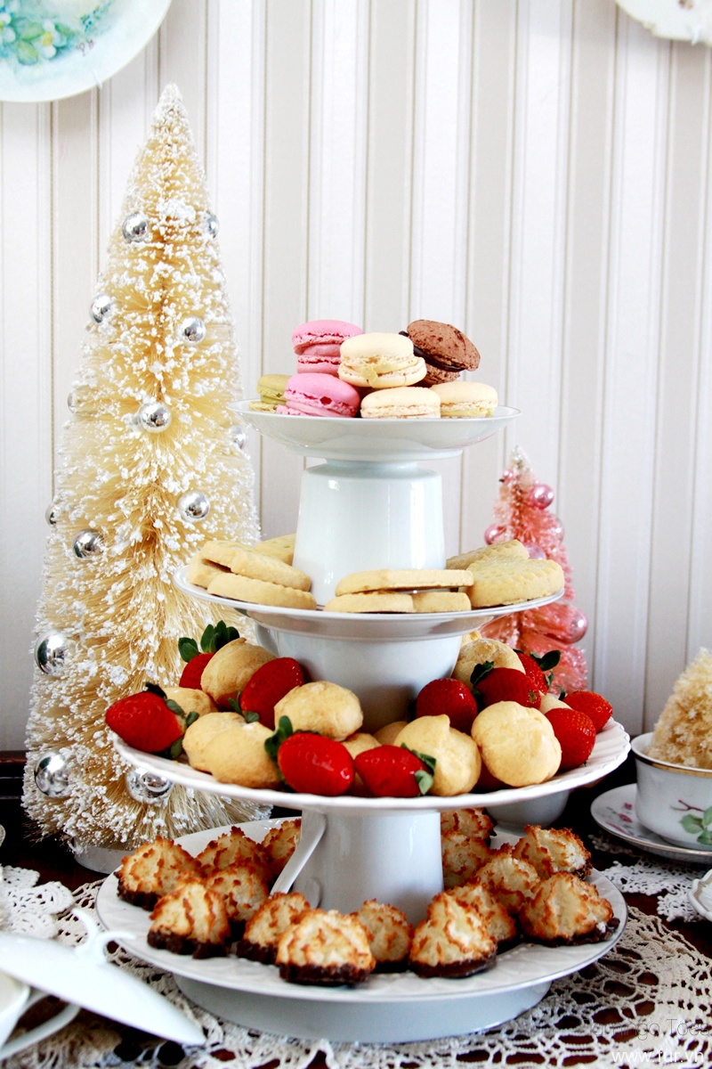 Downtown Abbey Inspired Tea Tower