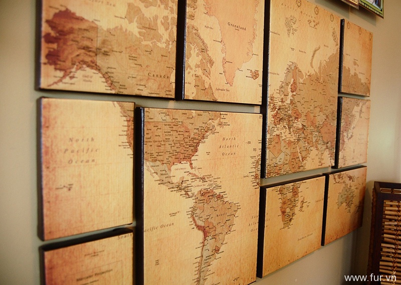 DIY Map Art