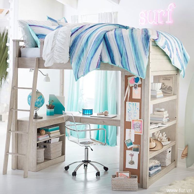 Sleep + Study Loft