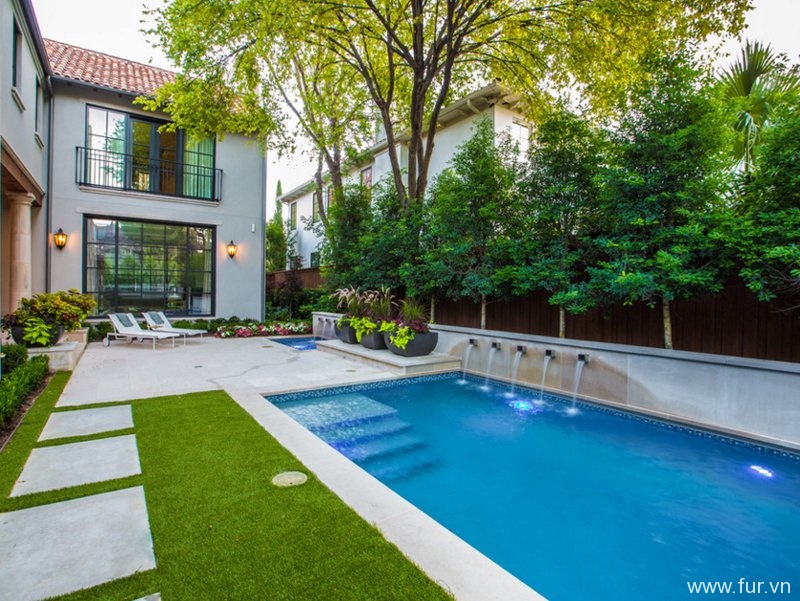rectangular pool