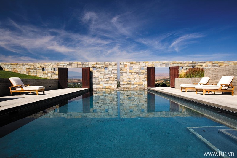 large swimming pool